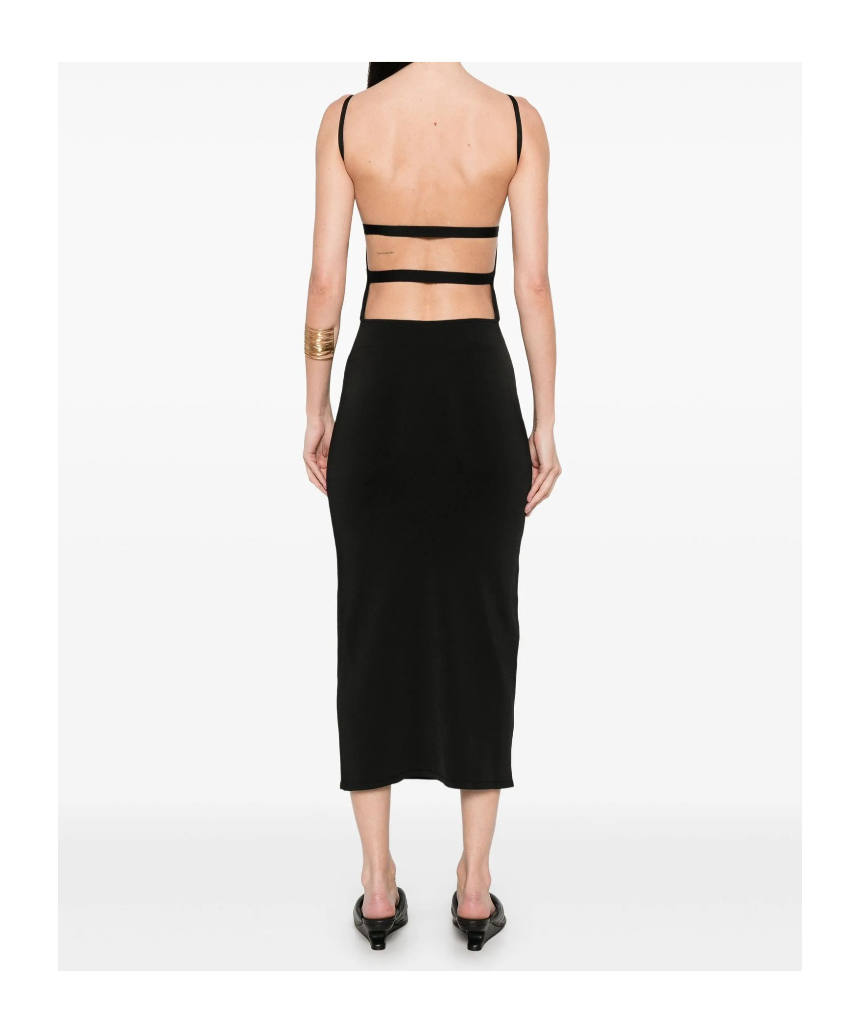 Philosophy Di Lorenzo Serafini Long Dress In Black