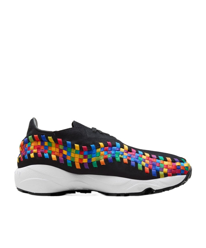 Nike Air Footscape Woven Sneaker In Black