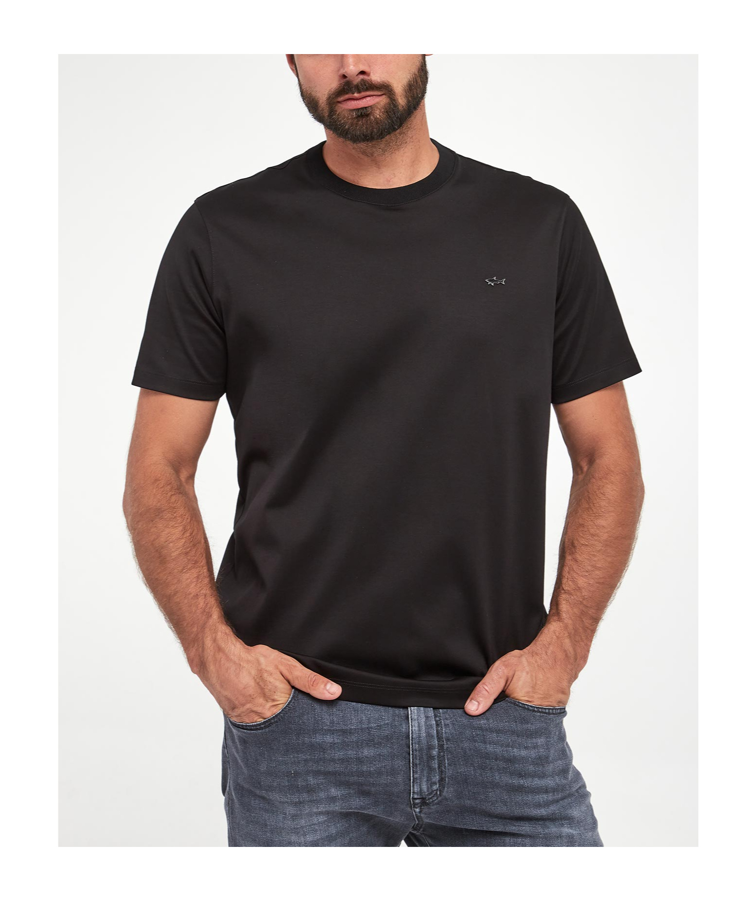 Shop Paul & Shark Short-sleeved T-shirt In Black