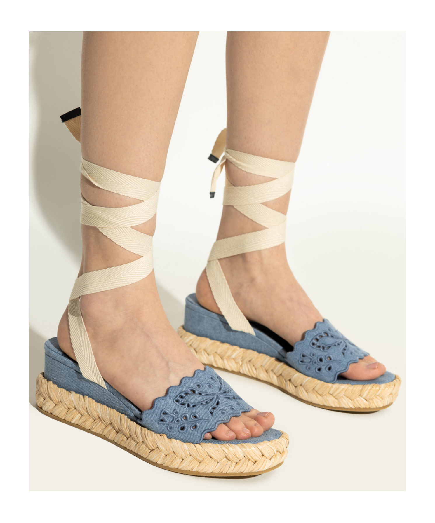 Jimmy Choo Arlee Espadrilles In Blue