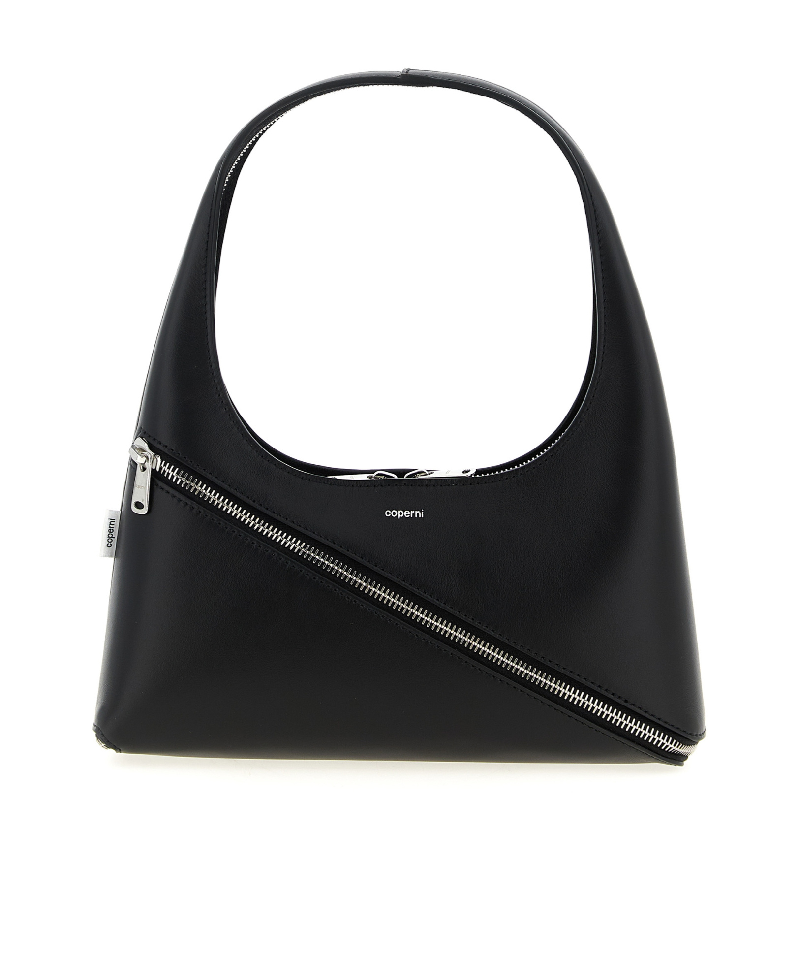 Coperni Calf-leather Shoulder Bag In Black
