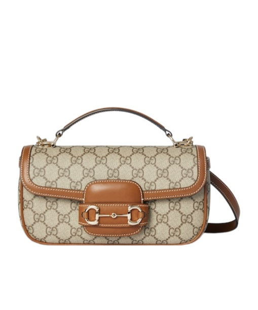 Gucci Horsebit 1955 Soft Small Top Handle Bag In Multi