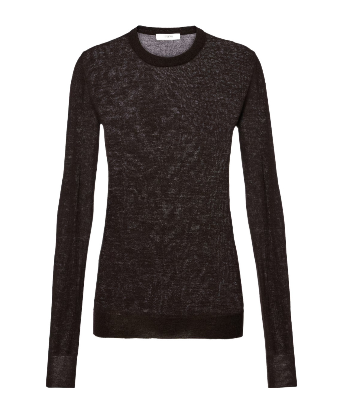 Joseph Long-sleeved Sweater In Black