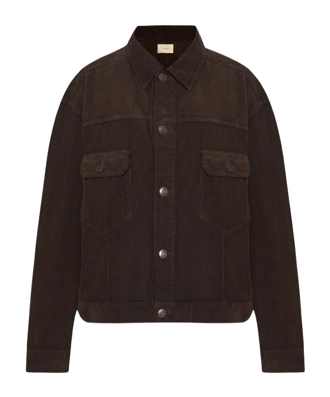 The Row Ness Cotton Corduroy Jacket In Black