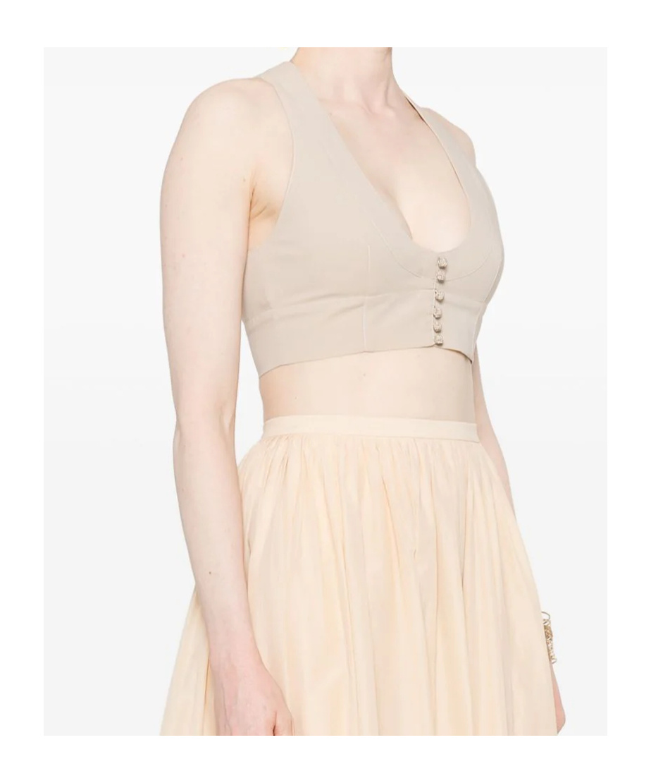 Philosophy Di Lorenzo Serafini Button Cropped Vest