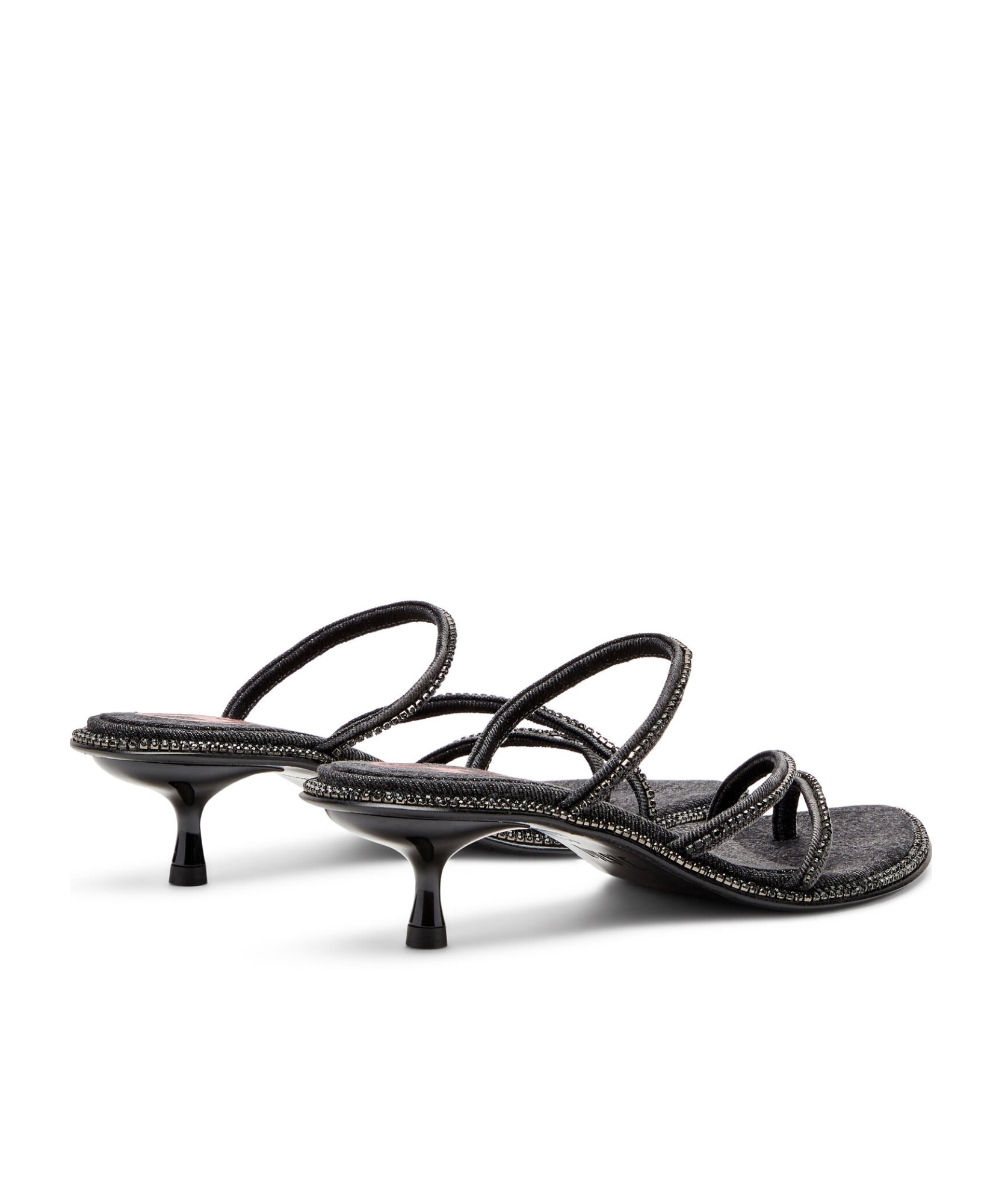 Diesel Black D-havanna Kittie Heels In Black
