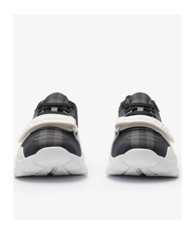 Burberry Karierte Sneakers In Multi