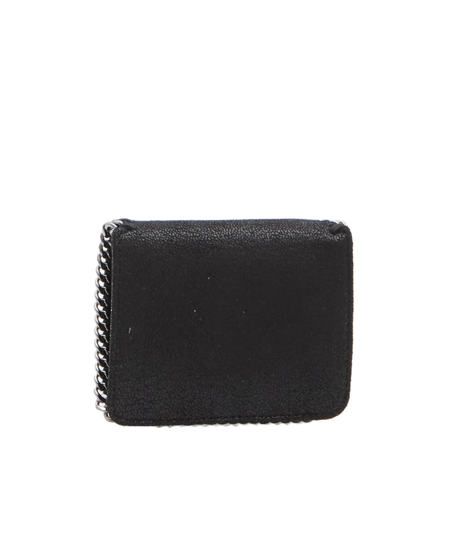 Stella Mccartney Falabella Bi-fold Wallet In Black