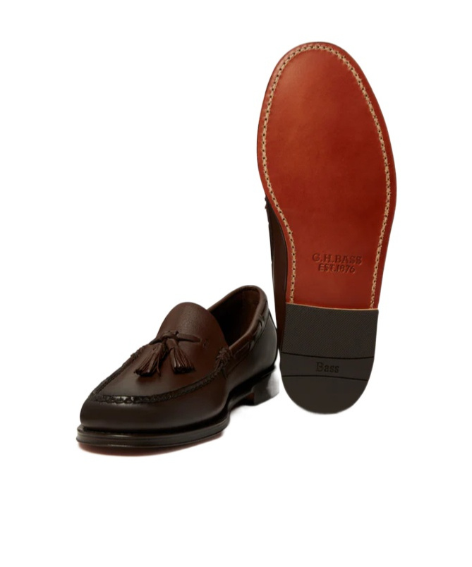 G.h. Bass & Co. Weejuns Larkin Tassel Loafers In Brown