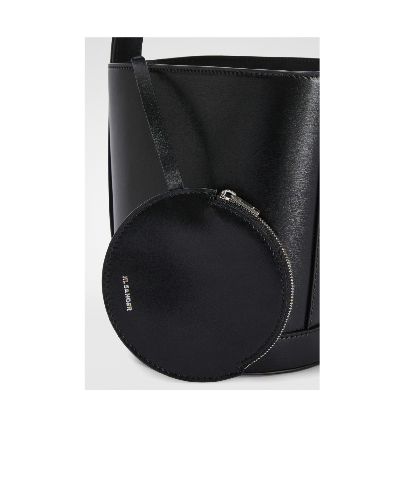 Jil Sander Bucket Shape Shoulder Bag With Adjustable Strap