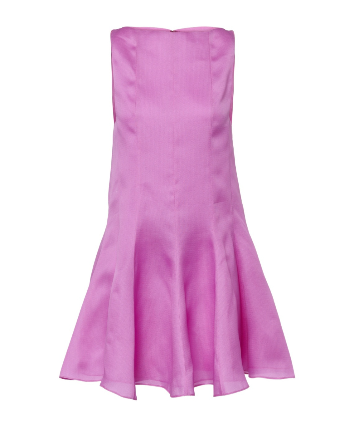 Khaite Mags Silk Minidress In Purple