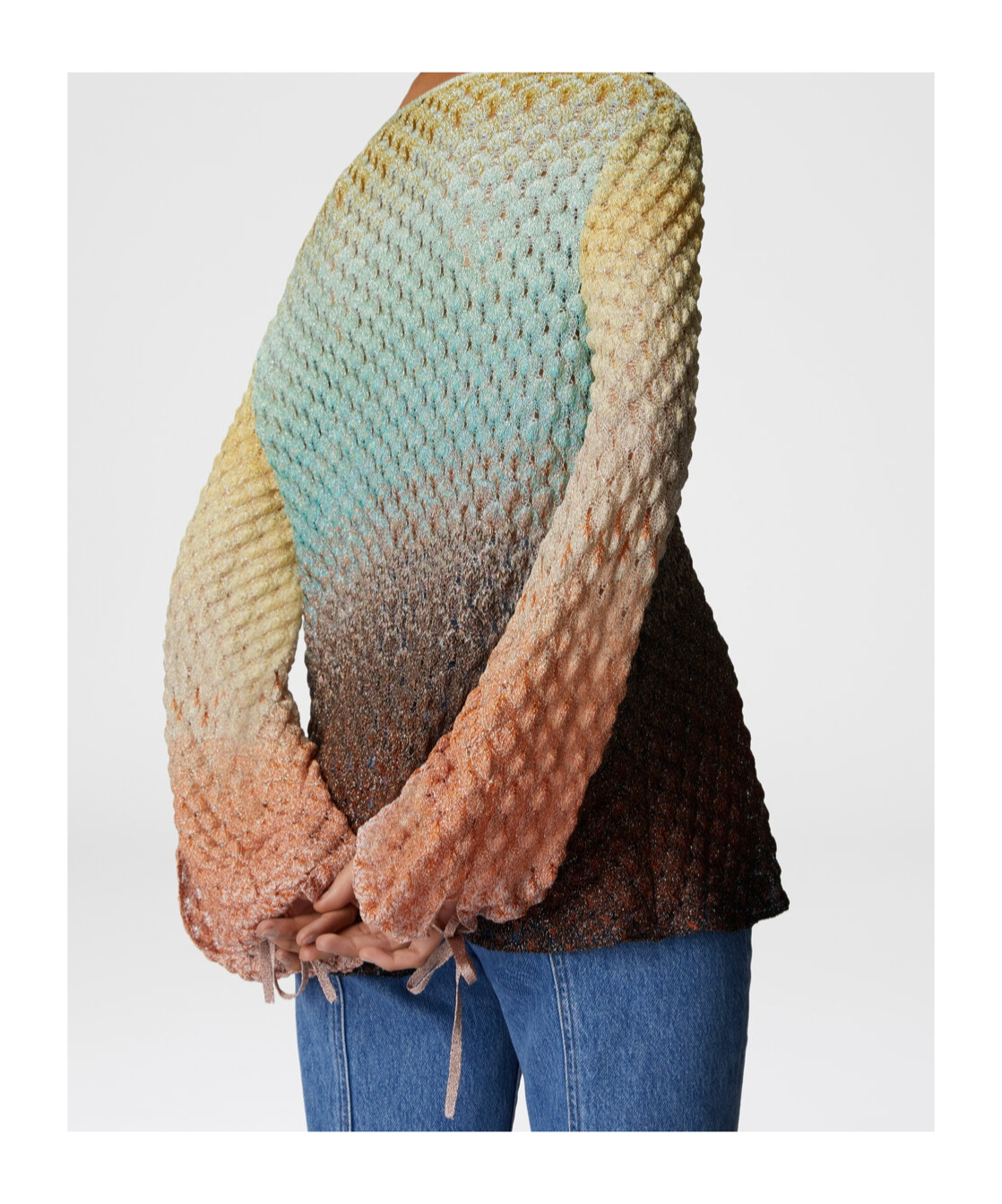Shop Missoni Dégradé V-neck Blouse