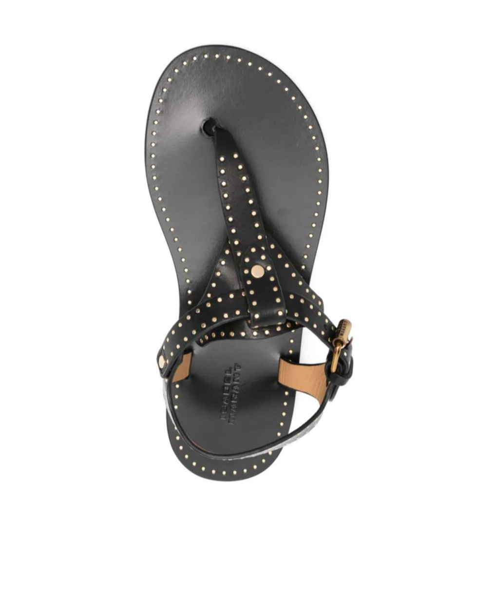 Isabel Marant Joony Flip-flop Sandals In Black