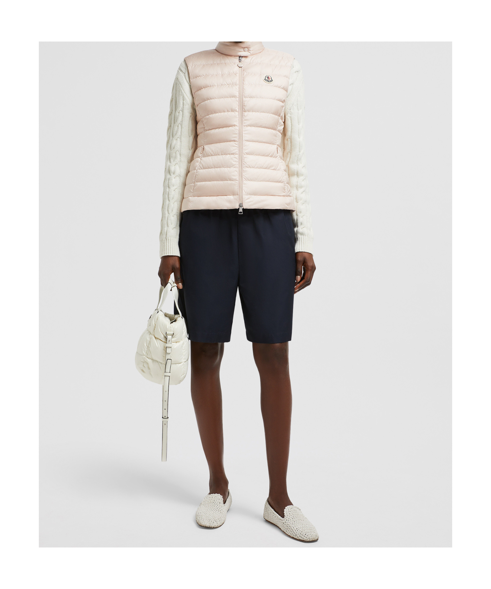 Shop Moncler Igens Down Gilet In Pink