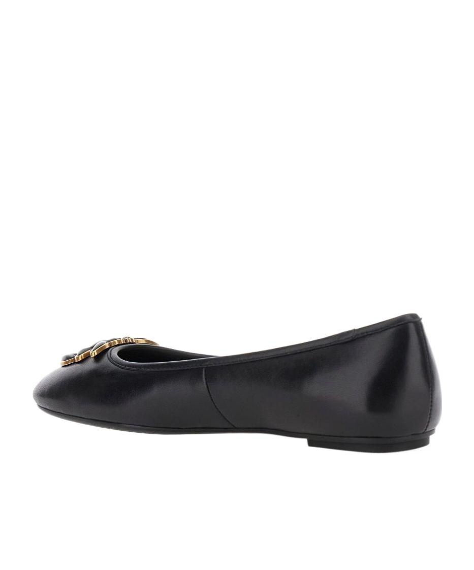 Pinko Pointed-toe Flats In Black