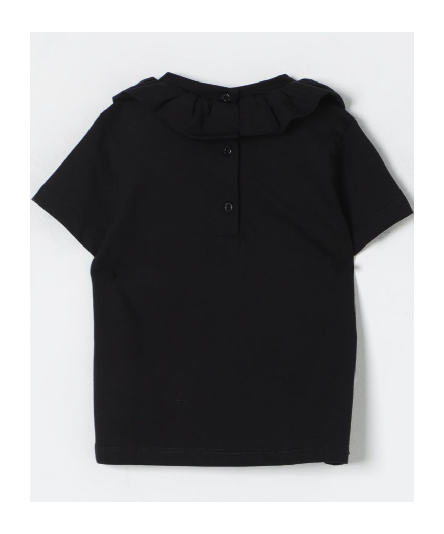 Balmain Glittered-logo T-shirt In Black