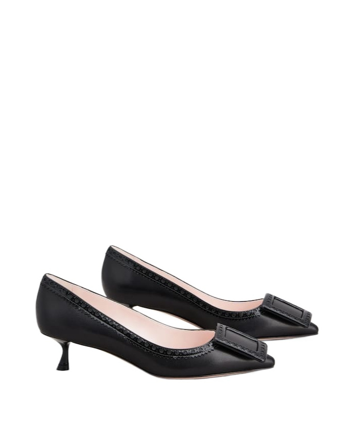 ROGER VIVIER VIV' IN THE CITY PUMPS IN LEATHER