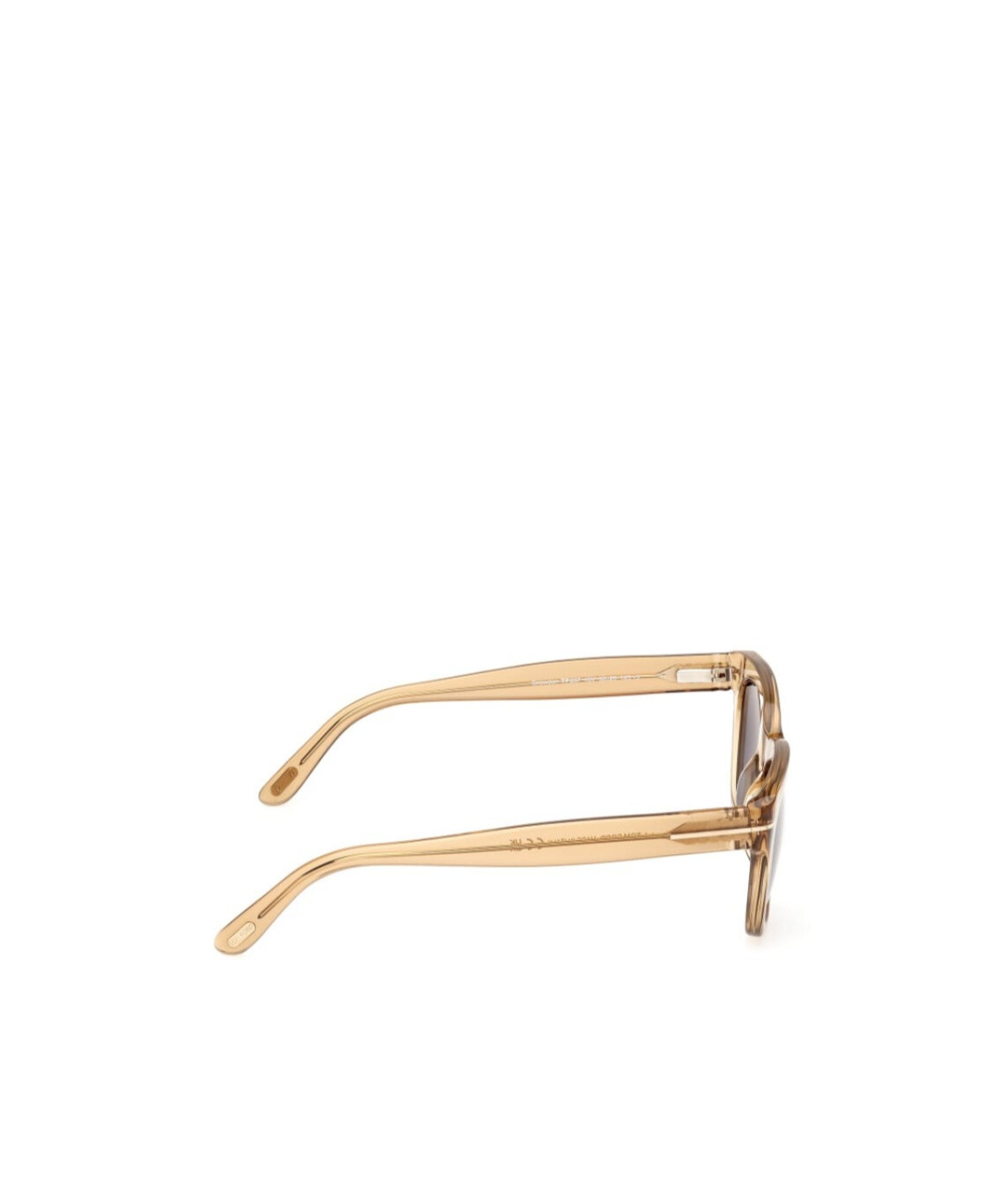 Tom Ford Logo Sunglasses In Gray