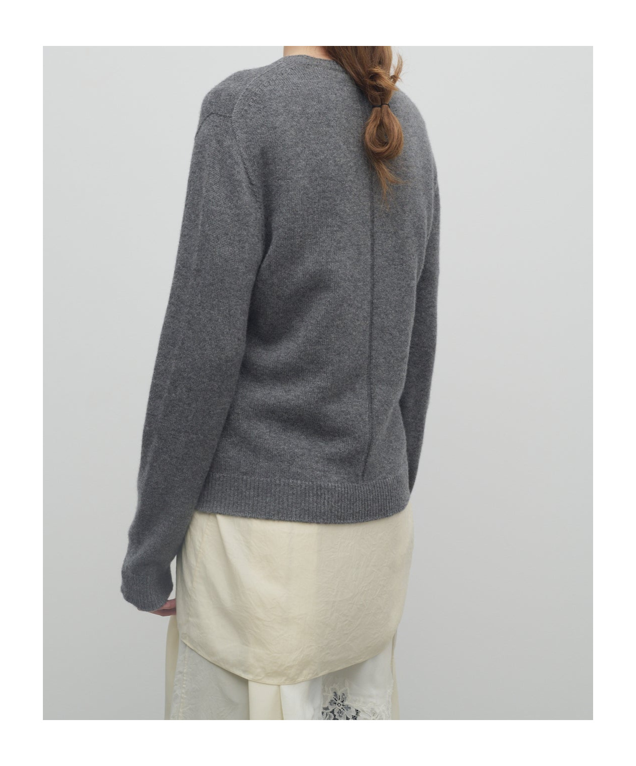 The Row Long-sleeved Sweater In Black