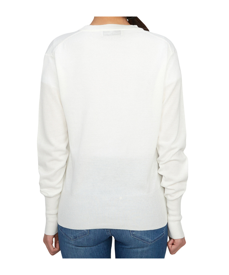 Shop Vivienne Westwood Long-sleeved Knitted Cardigan In White