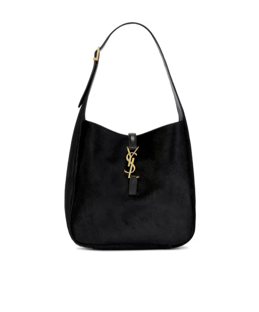 Saint Laurent Small Le 5 A 7 Shoulder Bag In Black