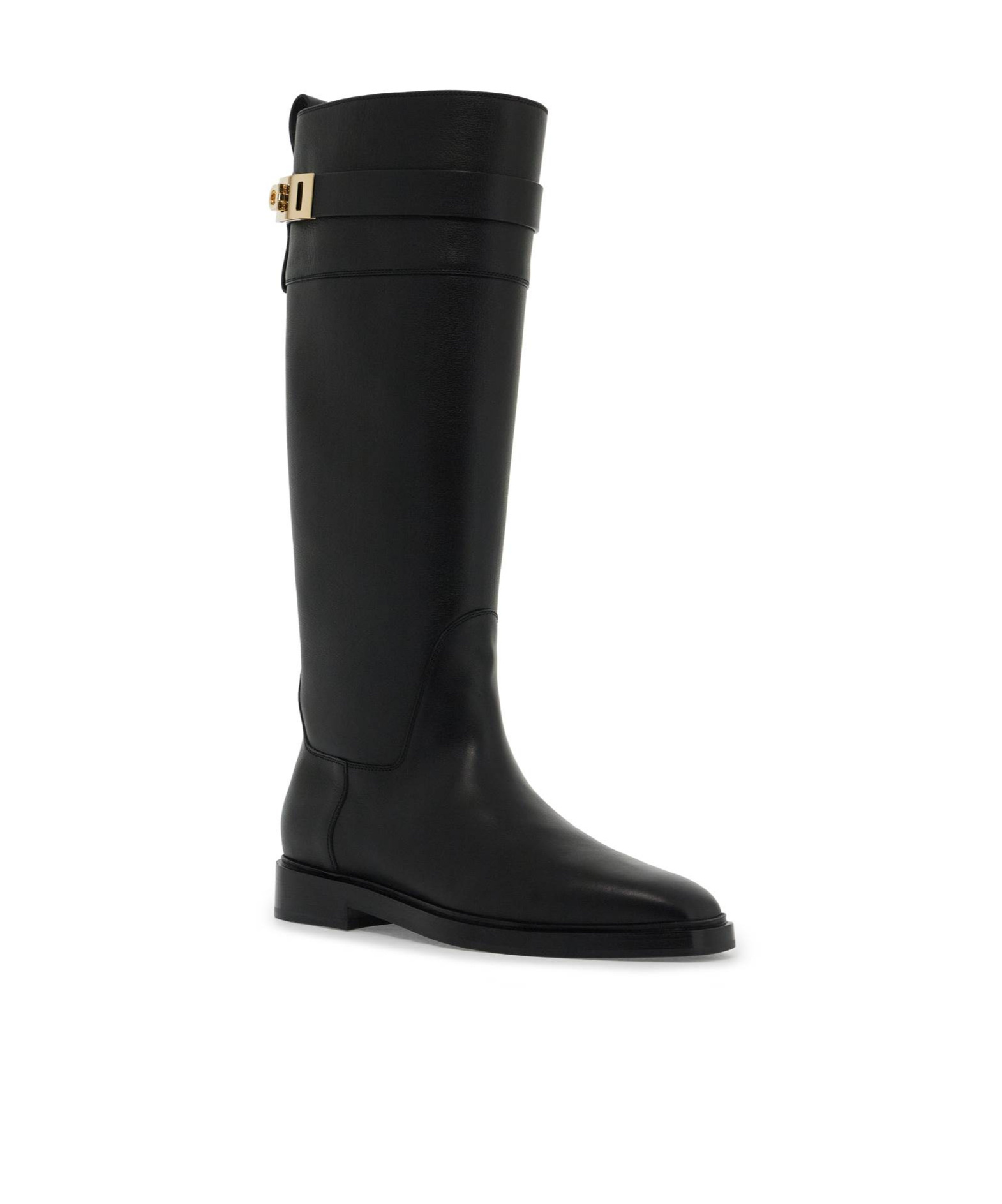 Shop Ferragamo Buckle-detailing Boots In Black