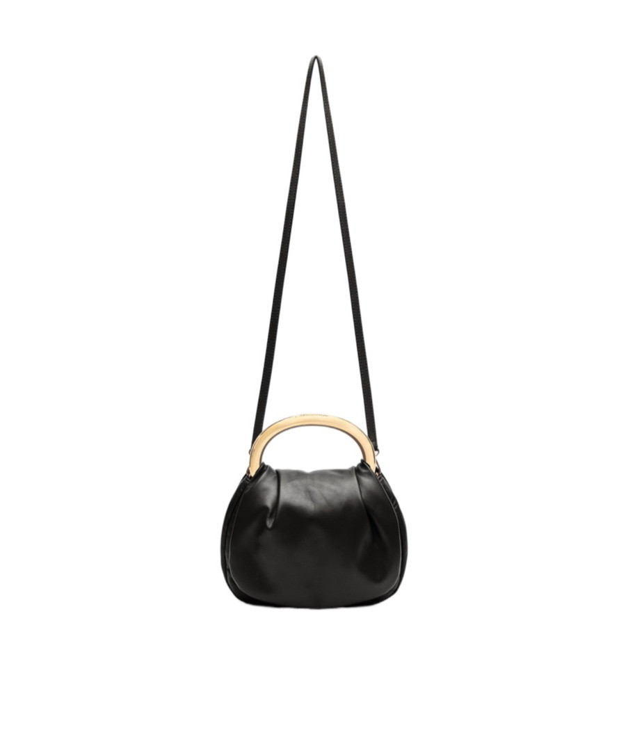 Blumarine Ring Tote Bag In Black
