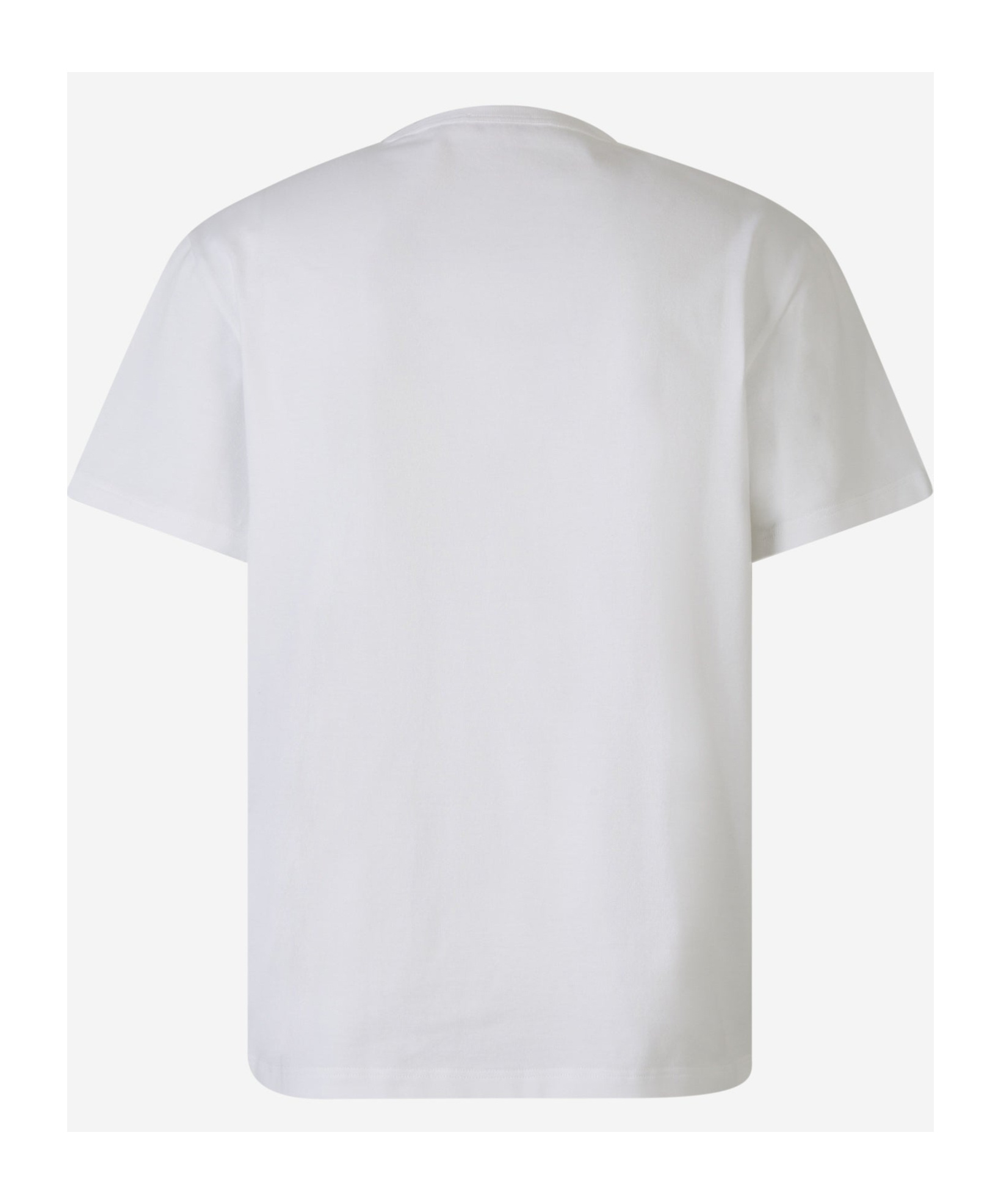 Shop Alexander Mcqueen Logo-print Cotton T-shirt In White