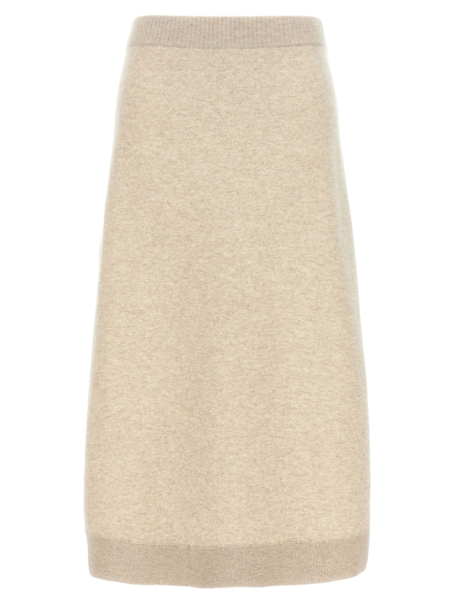 Brunello Cucinelli Women Cashmere Skirt In Neutral