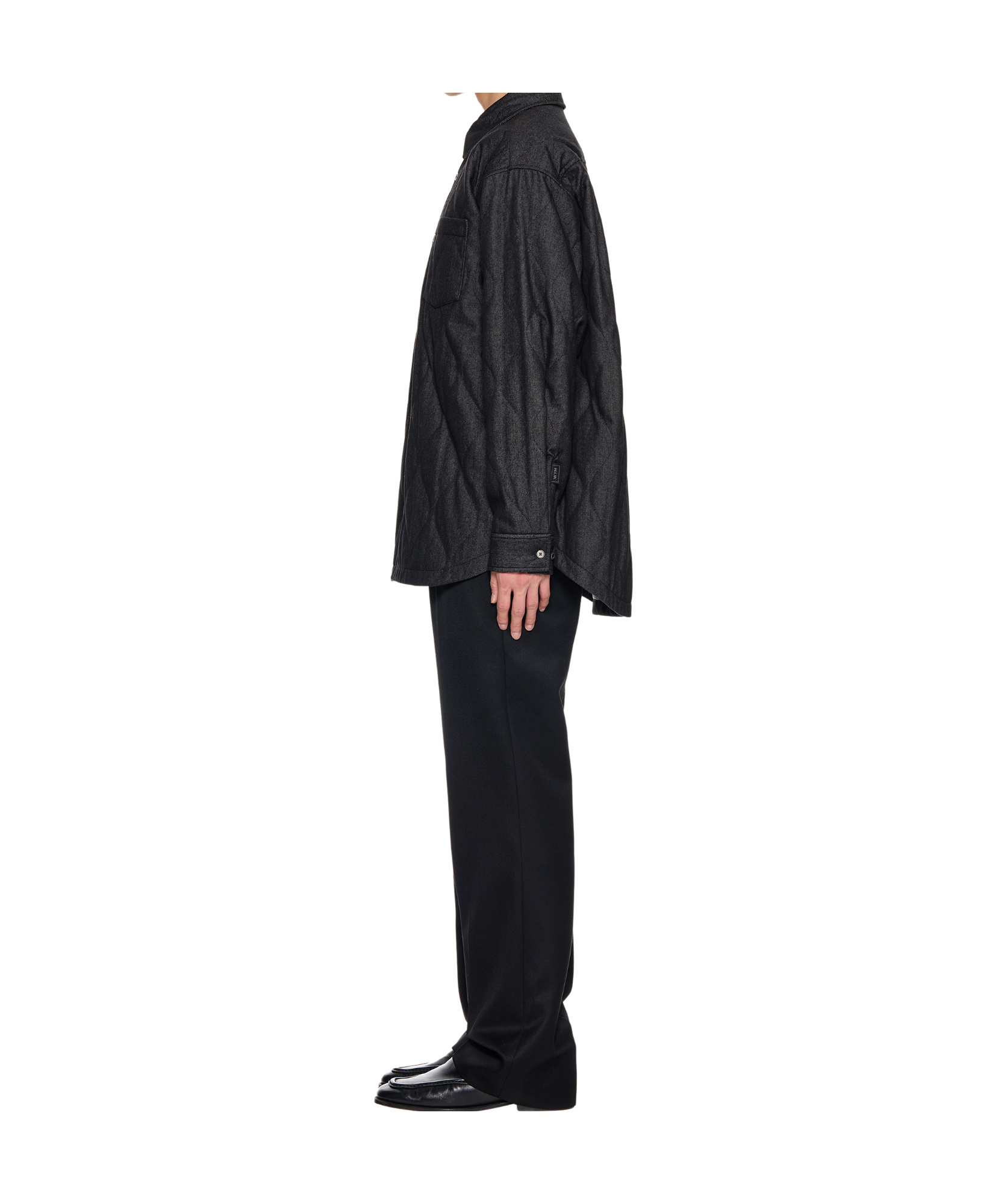 Wooyoungmi Quilted Shirt In Black
