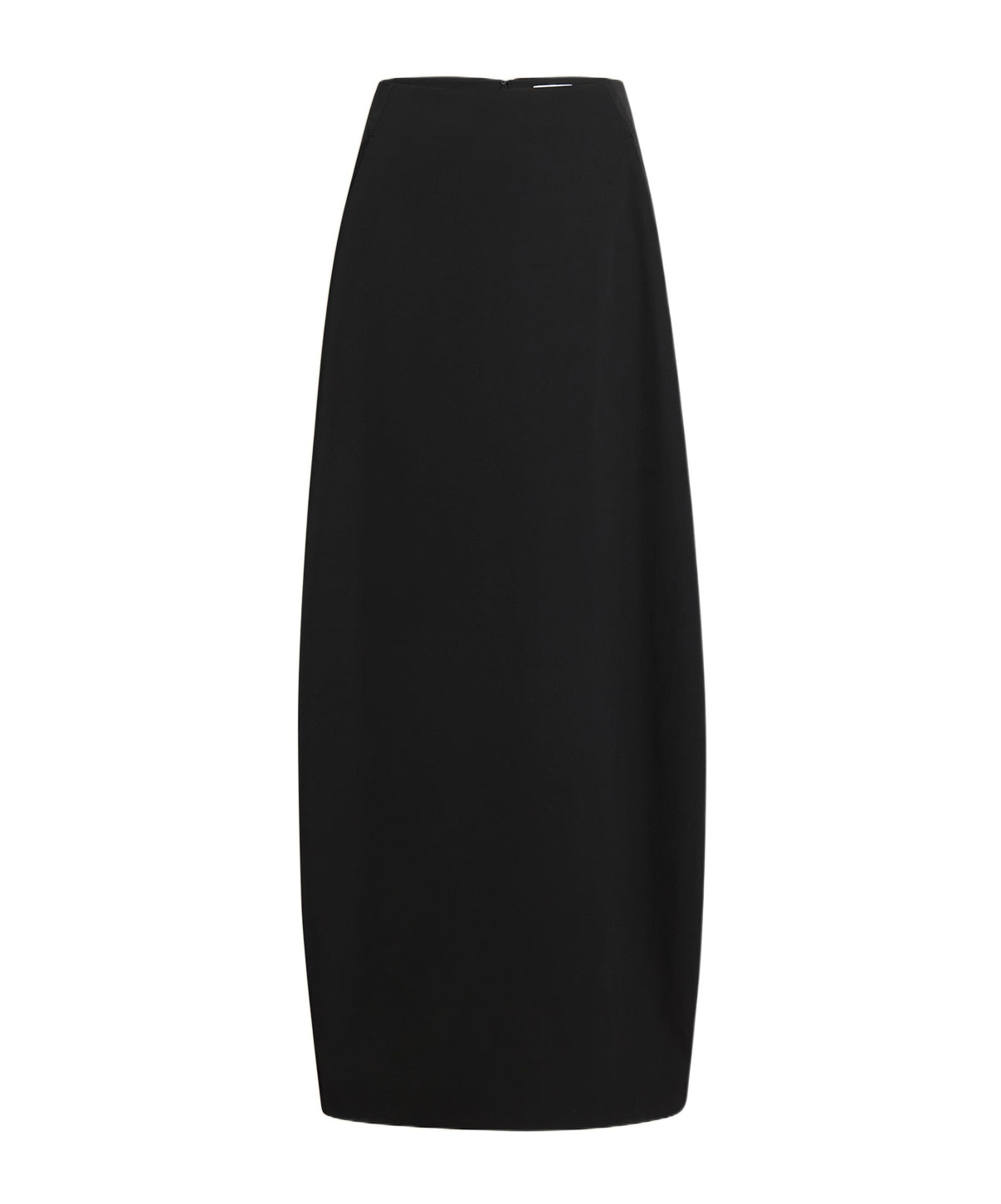 Khaite Mila Silk Maxi Skirt In Black