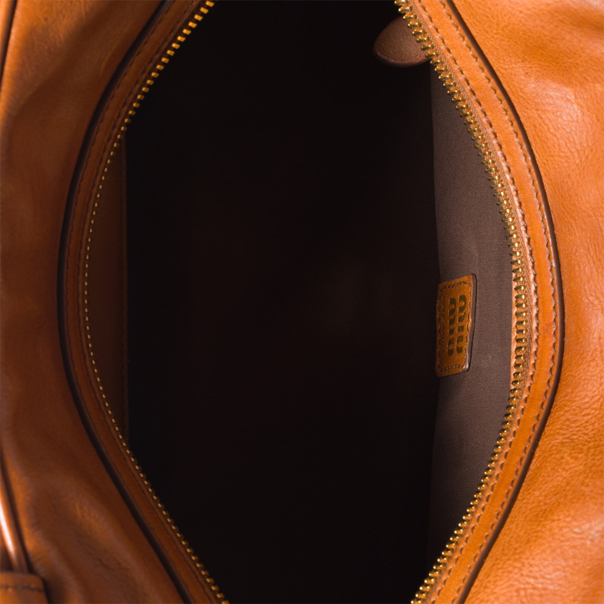 Miu Miu Leather Top-handle Bag In Brown