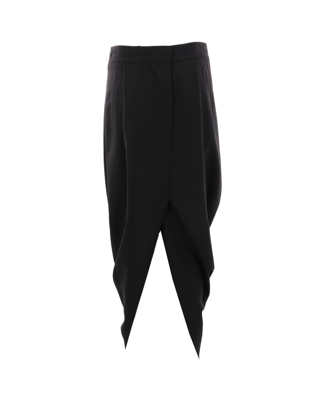 Shop Quira Asymmetrical Skirt In Black