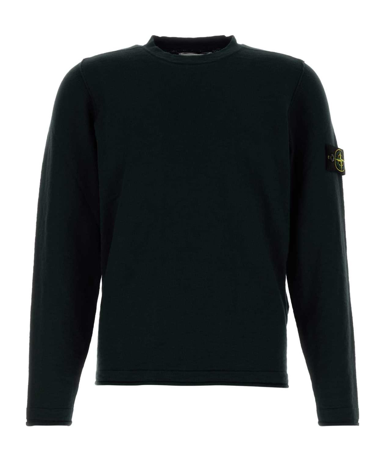 Shop Stone Island Compass-badge Jumper