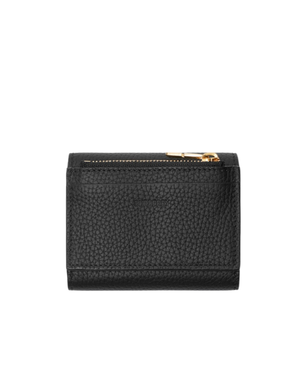 Burberry B Shield Wallet In Black