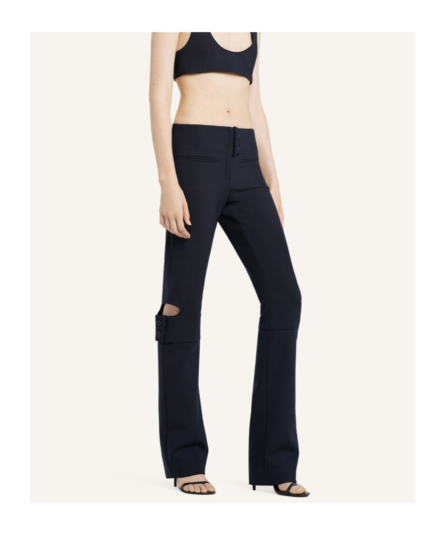 Courrèges Double-buckle Trousers