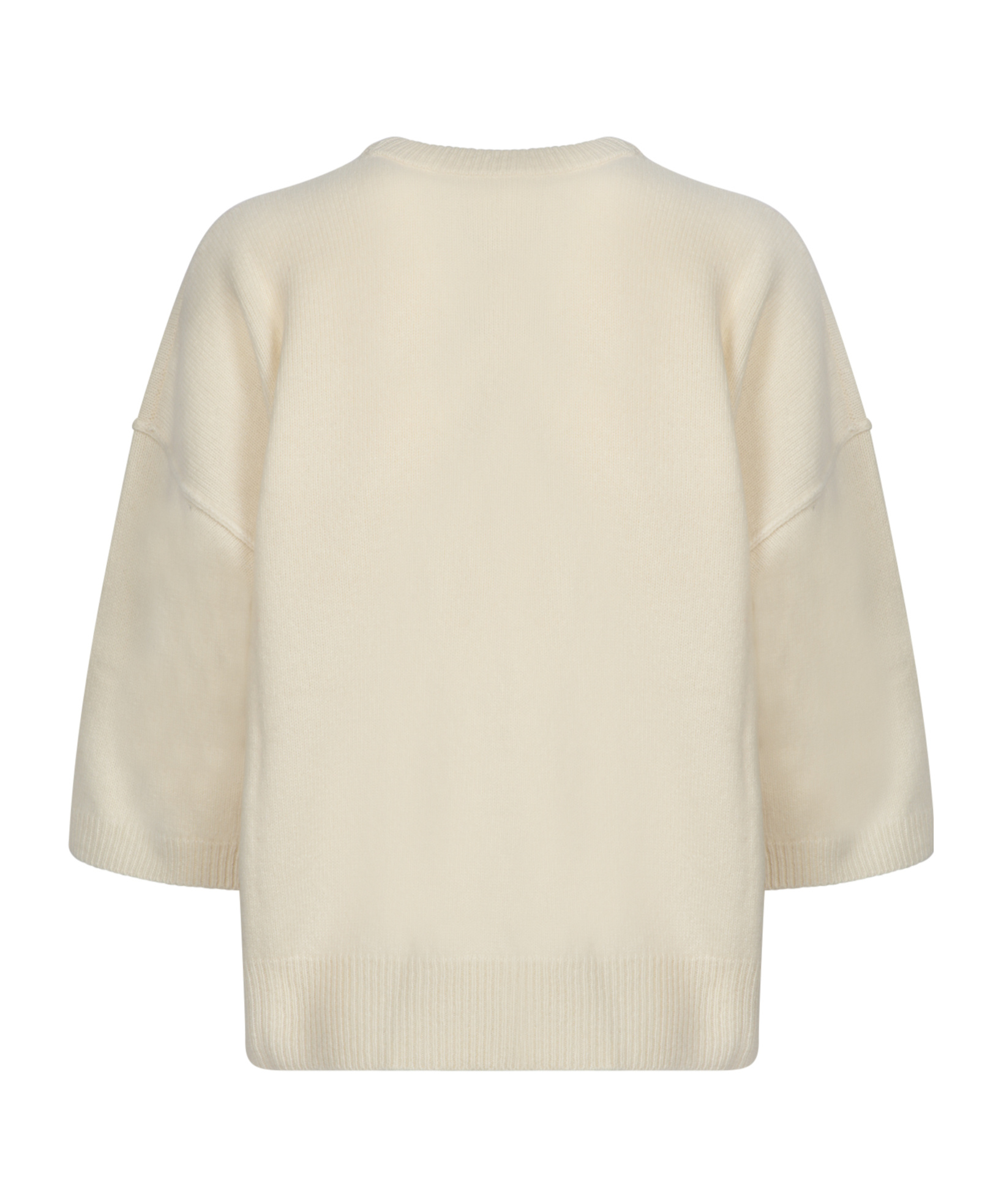 Federica Tosi Crew Neck Pullover In White