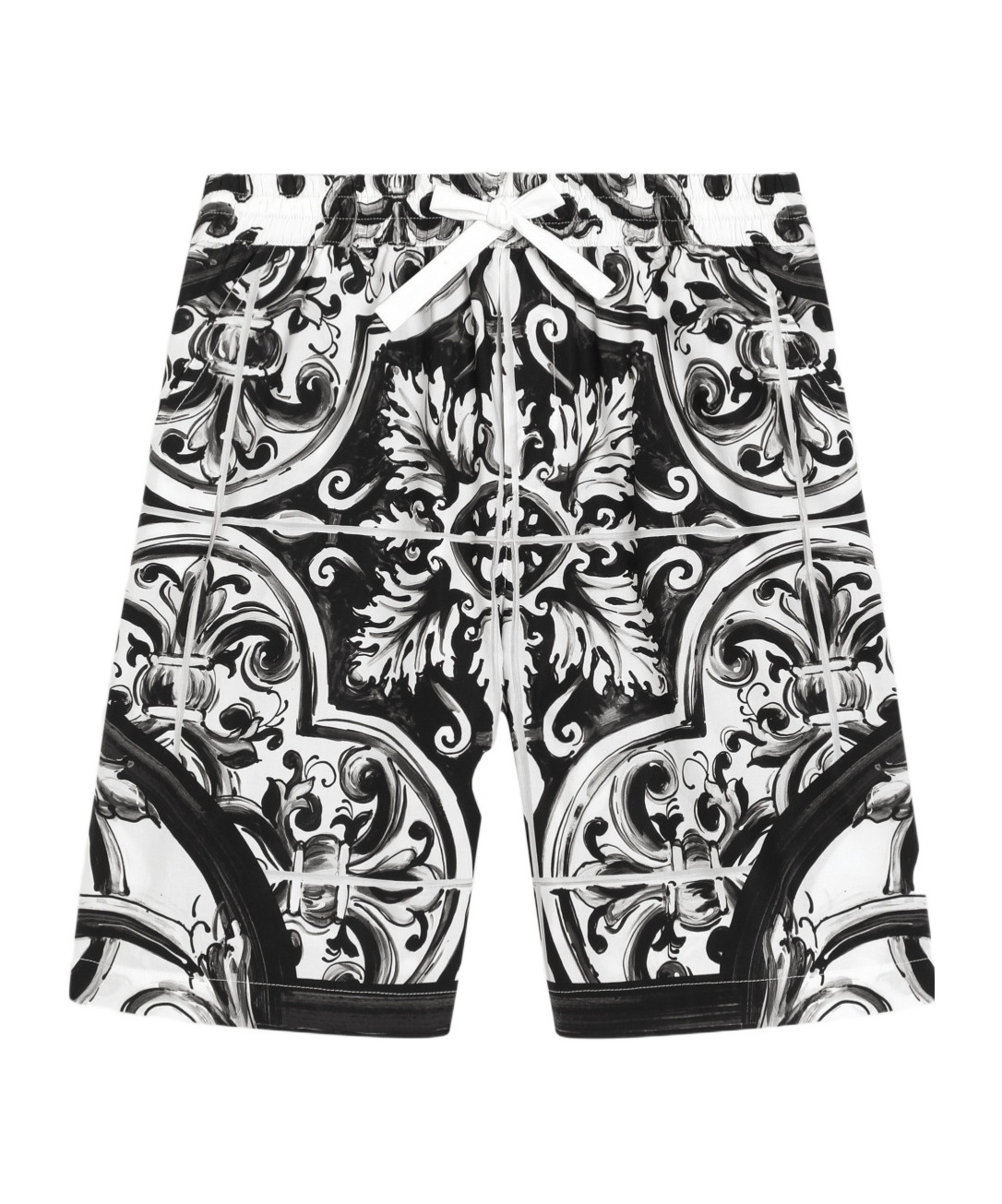Dolce & Gabbana Maiolica-print Shorts In Multi