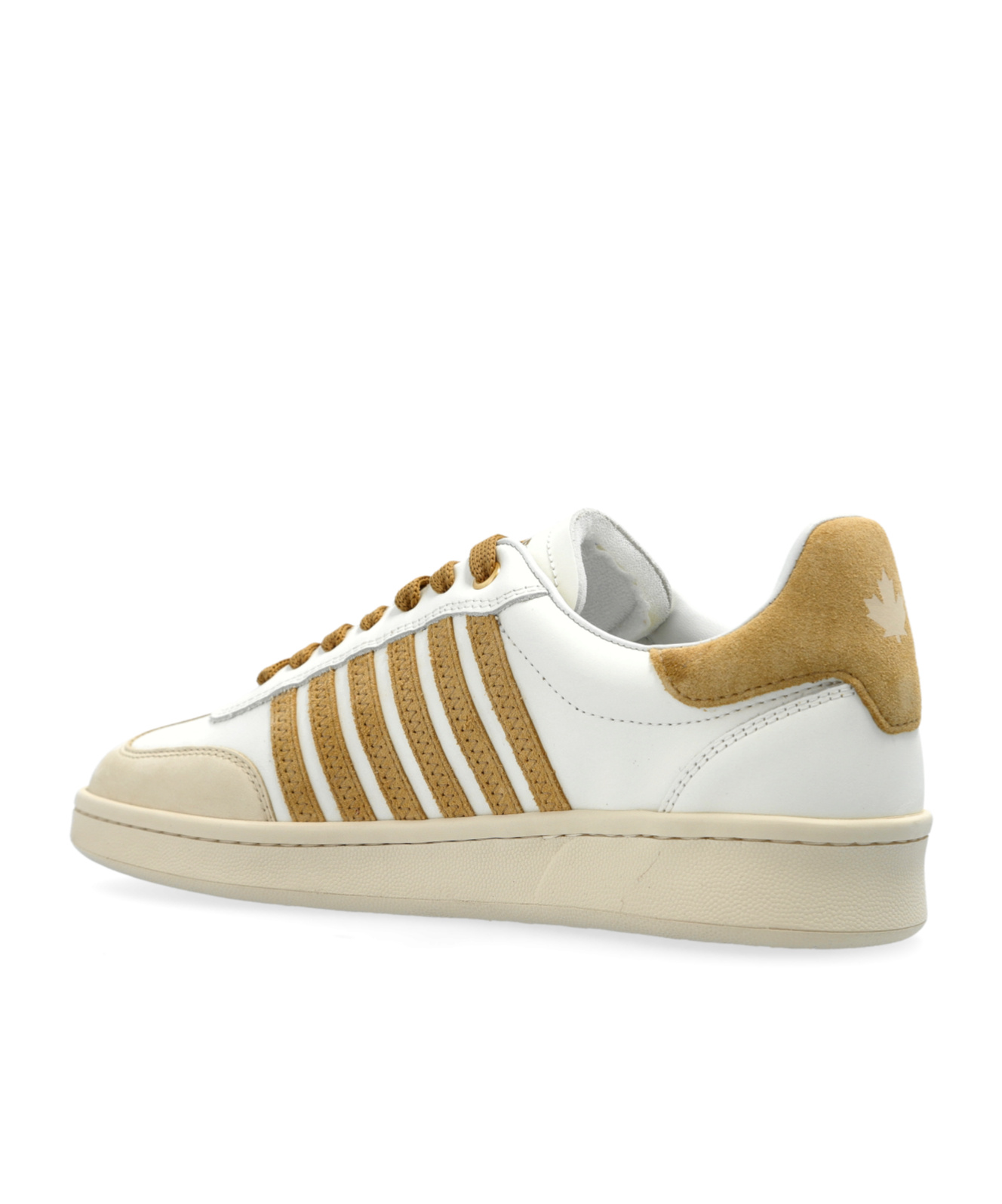 Dsquared2 Boxer Low-top Sneakers In Nude