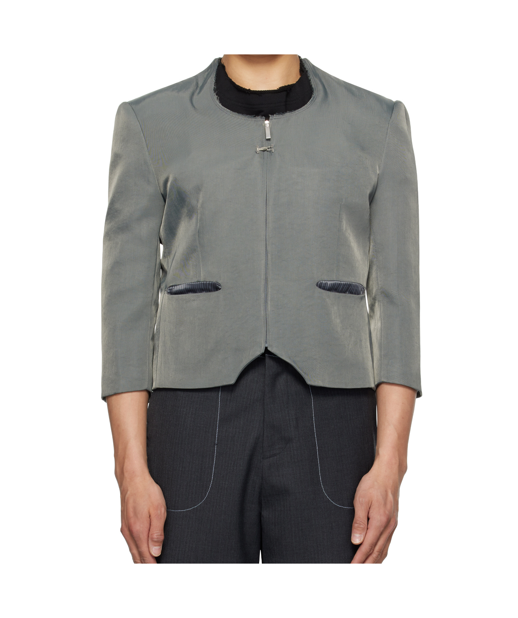 Ader Error Gray Product 3. Blazer In Gray