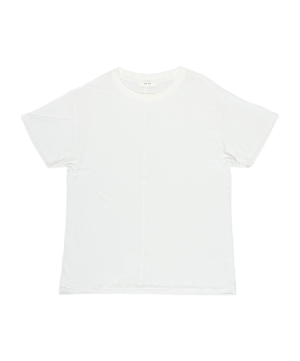 The Row Karpa Distressed Short-sleeve T-shirt In White