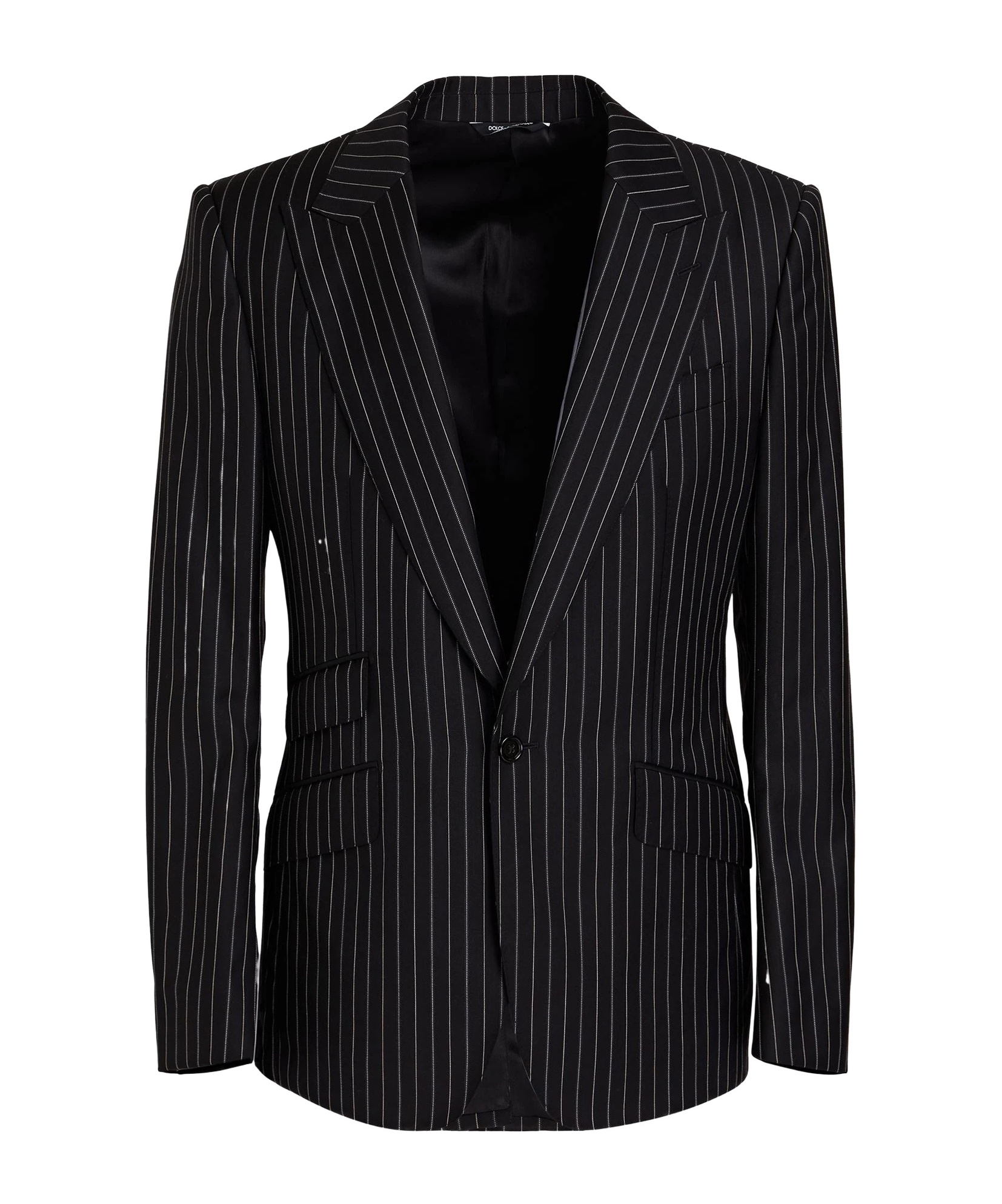 Dolce & Gabbana Single-breasted Blazer In Black