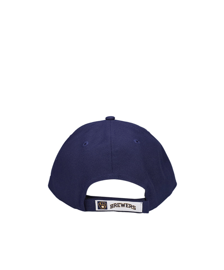 New Era Men's Navy Milwaukee Brewers 2024 Mlb Postseason Side Patch 9forty Adjustable Hat In Blue