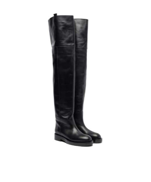 Paris Texas Soft Versatile Minimalist Tall Boots In Black