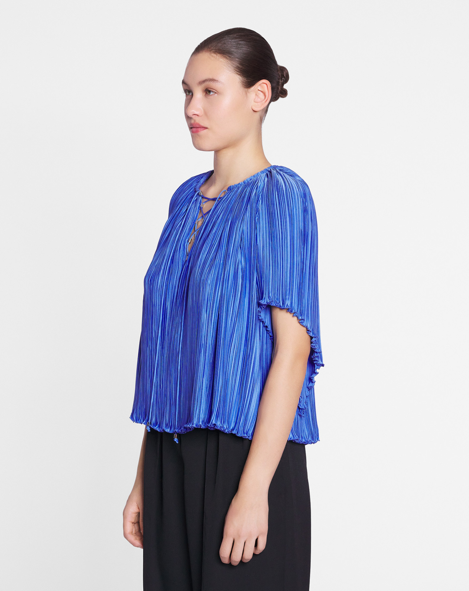 LANVIN LANVIN SHORT-SLEEVED BLOUSE 