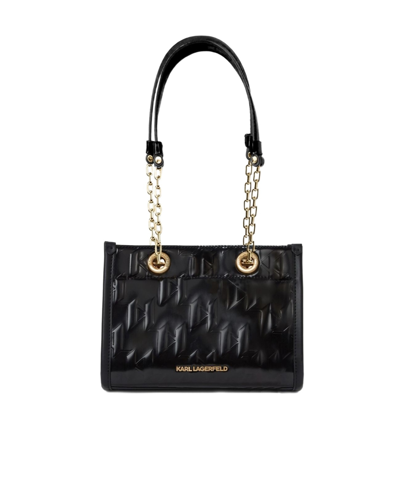 Karl Lagerfeld Small K/skuare Tote Bag In Black
