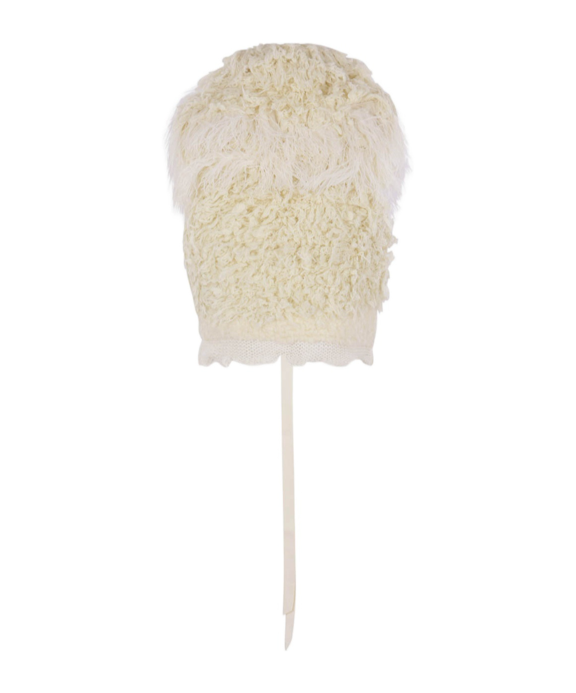 Ann Demeulemeester Feather Vest In Brown