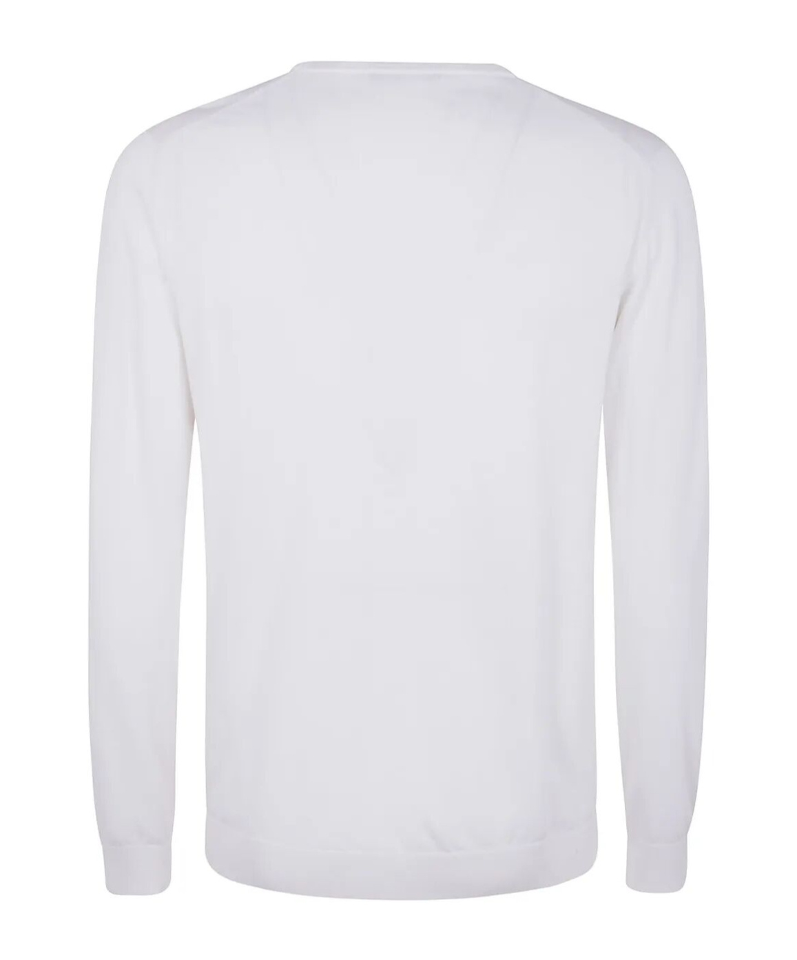 Nuur Long Sleeves Round Neck In White