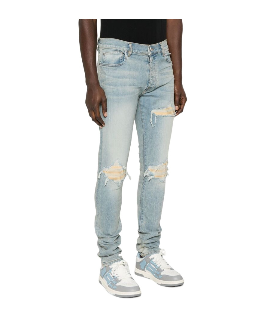 AMIRI BELT-LOOP JEANS