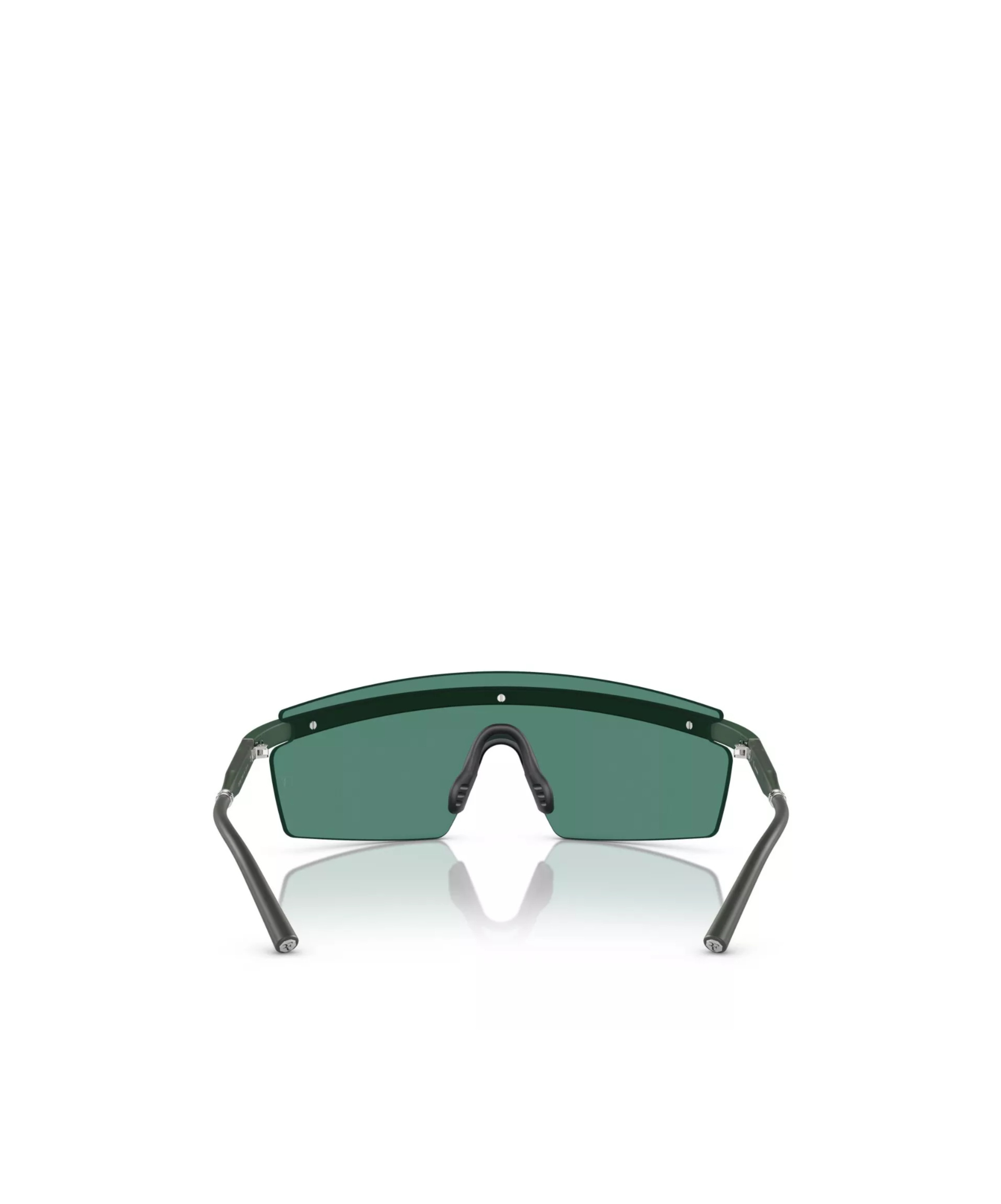 Oliver Peoples Roger Federer 135mm Shield Sunglasses In Green